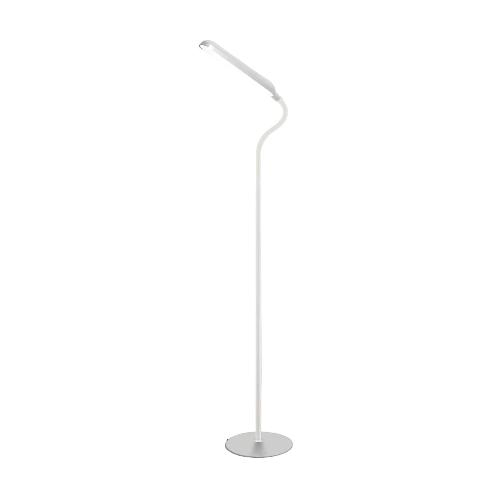 Weisse Leselampe Stehlampe
