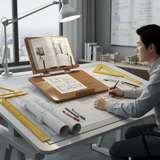 Support bois double surface - architecte